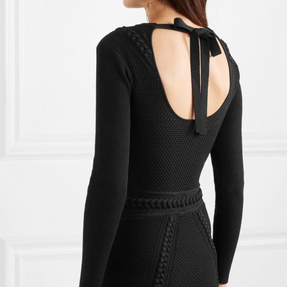 Rebecca Vallance Pointelle Knit Dress